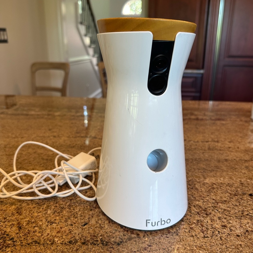 White Furbo with original charger